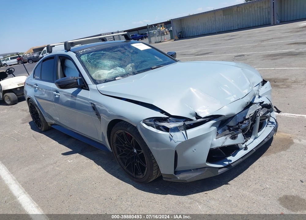 2022 BMW M3 COMPETITION XDRIVE VIN: WBS43AY0XNFM09011