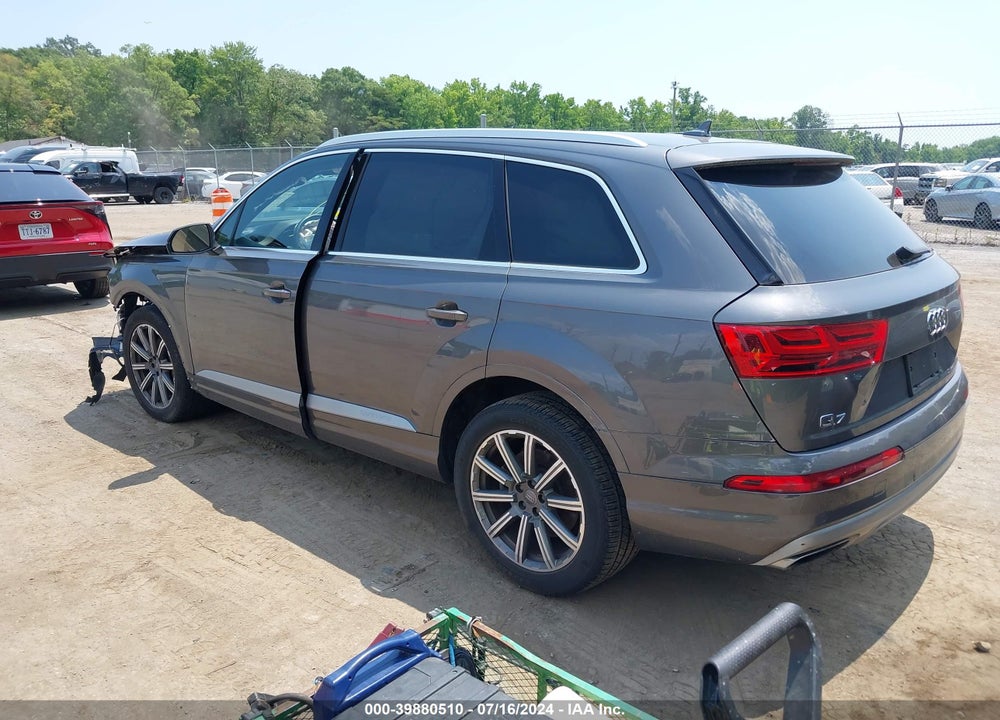 2019 AUDI Q7 55 PREMIUM VIN: WA1LAAF78KD021057