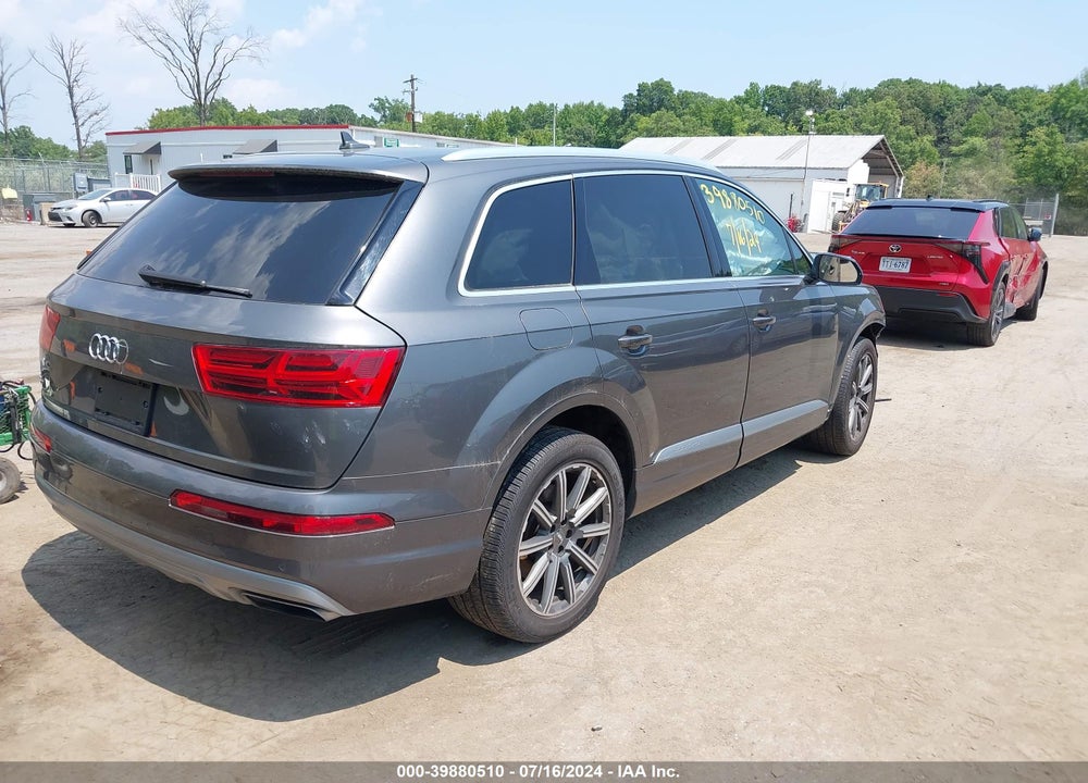 2019 AUDI Q7 55 PREMIUM VIN: WA1LAAF78KD021057