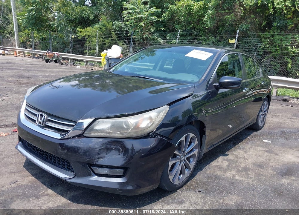 2014 HONDA ACCORD SPORT VIN: 1HGCR2F56EA263467
