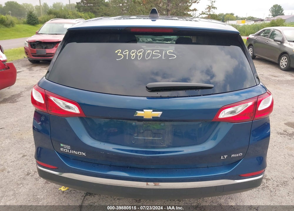 2021 CHEVROLET EQUINOX AWD LT VIN: 2GNAXUEV3M6105731