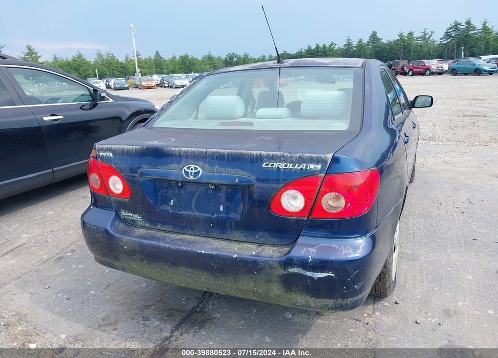 2007 TOYOTA COROLLA LE VIN: 2T1BR32E67C830538