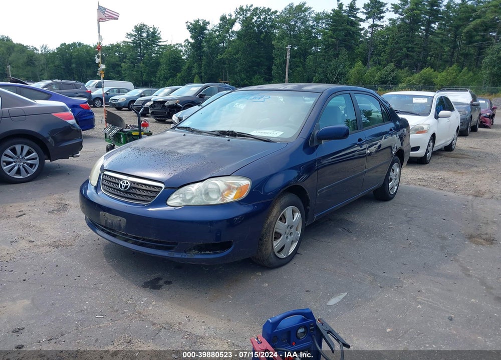 2007 TOYOTA COROLLA LE VIN: 2T1BR32E67C830538