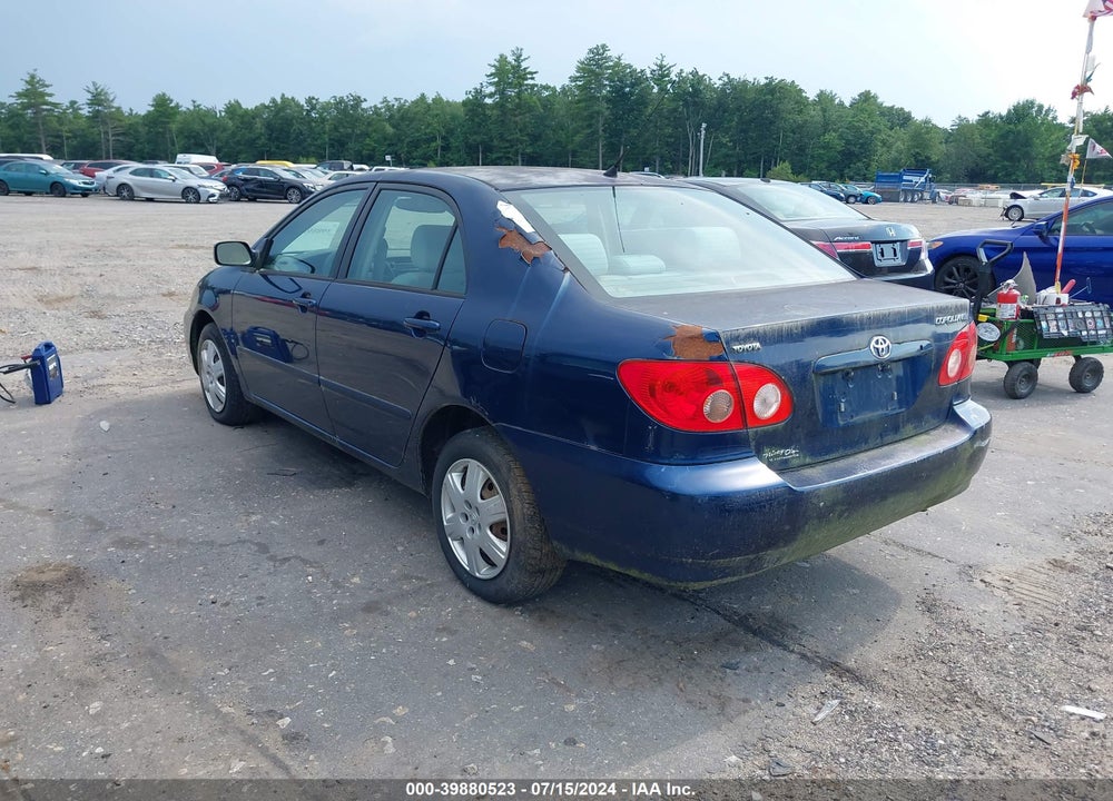 2007 TOYOTA COROLLA LE VIN: 2T1BR32E67C830538
