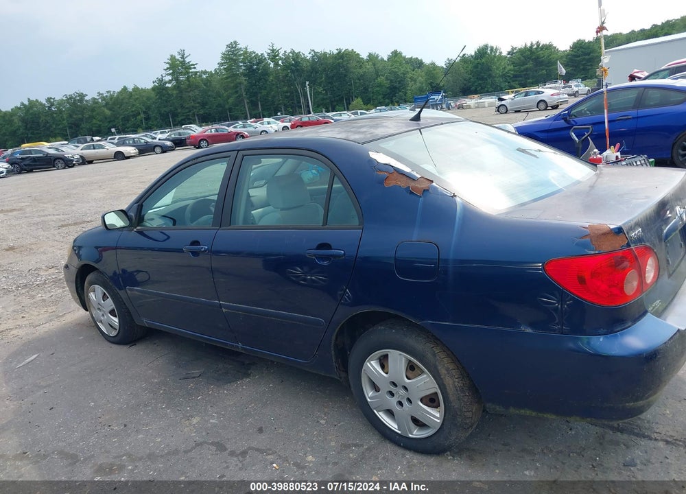 2007 TOYOTA COROLLA LE VIN: 2T1BR32E67C830538