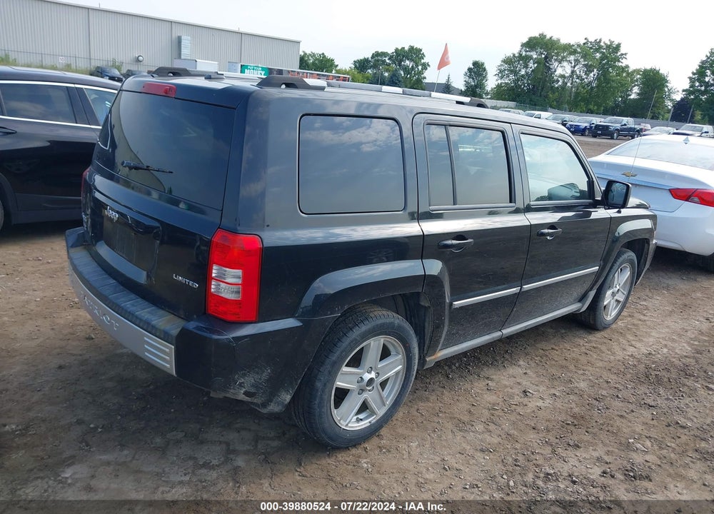 2010 JEEP PATRIOT LIMITED VIN: 1J4NF4GB7AD675528