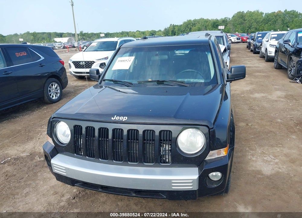 2010 JEEP PATRIOT LIMITED VIN: 1J4NF4GB7AD675528