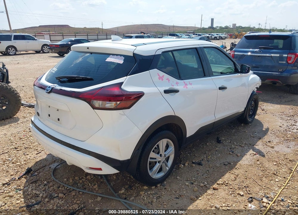 2021 NISSAN KICKS S XTRONIC CVT VIN: 3N1CP5BV1ML565626