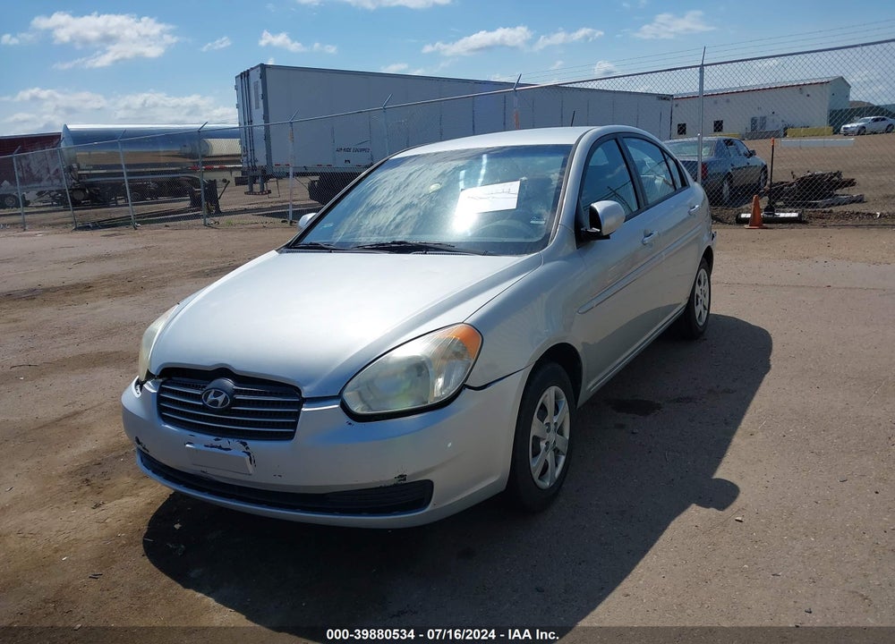 2010 HYUNDAI ACCENT GLS VIN: KMHCN4AC4AU460783