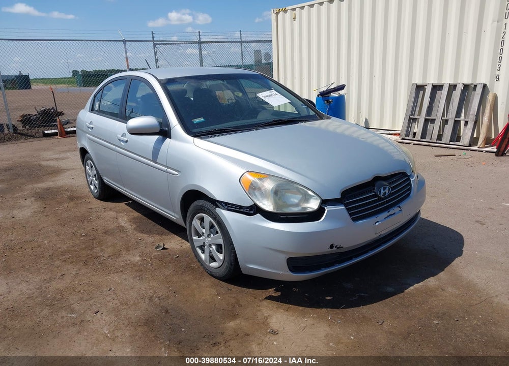 2010 HYUNDAI ACCENT GLS VIN: KMHCN4AC4AU460783