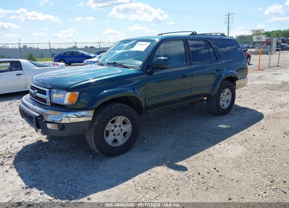 2000 TOYOTA 4RUNNER SR5 V6 VIN: JT3HN86R5Y0267451