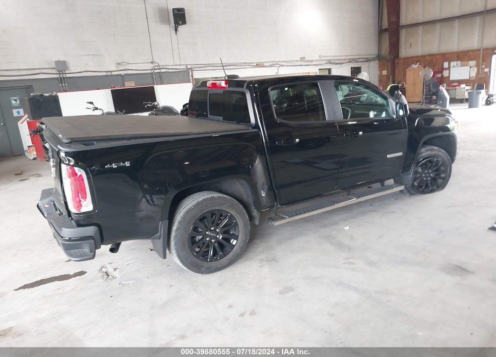 2021 GMC CANYON 4WD SHORT BOX ELEVATION VIN: 1GTG6CEN9M1234463