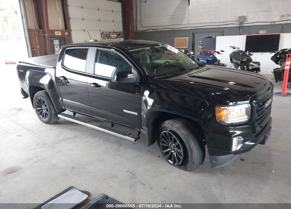 2021 GMC CANYON 4WD SHORT BOX ELEVATION VIN: 1GTG6CEN9M1234463