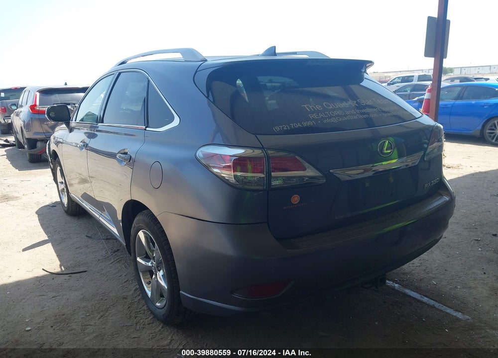 2015 LEXUS RX 350 VIN: 2T2ZK1BA4FC206235