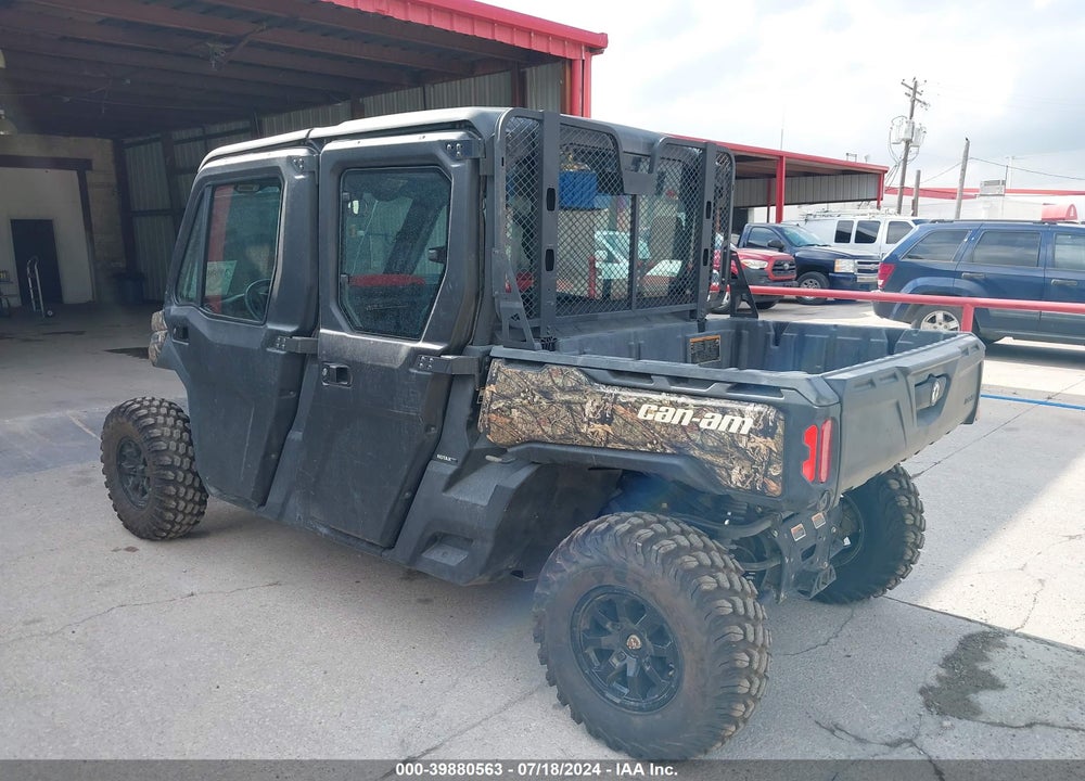 2020 CAN-AM DEFENDER MAX LIMITED CAB HD10 VIN: 3JBUUAX47LK000095