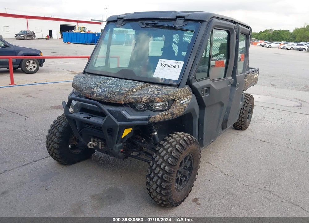 2020 CAN-AM DEFENDER MAX LIMITED CAB HD10 VIN: 3JBUUAX47LK000095