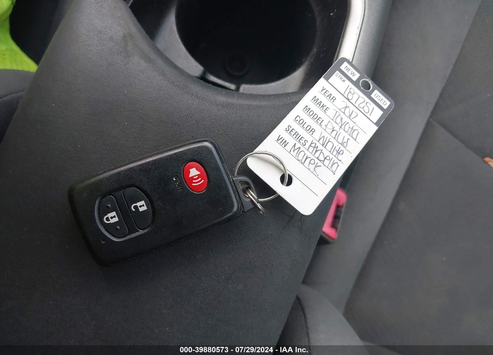 2012 TOYOTA PRIUS TWO VIN: JTDKN3DU9C5515014