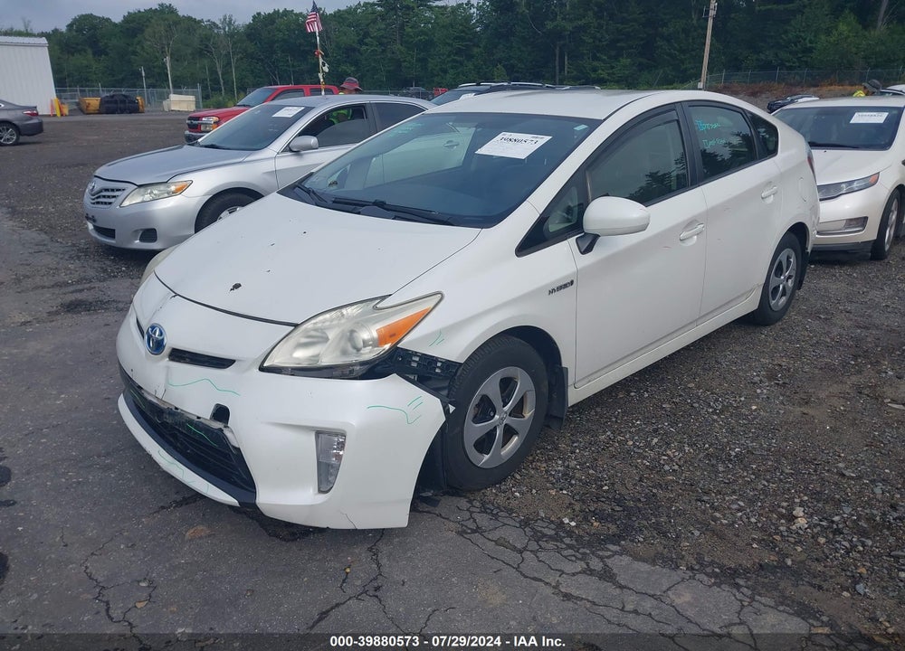 2012 TOYOTA PRIUS TWO VIN: JTDKN3DU9C5515014