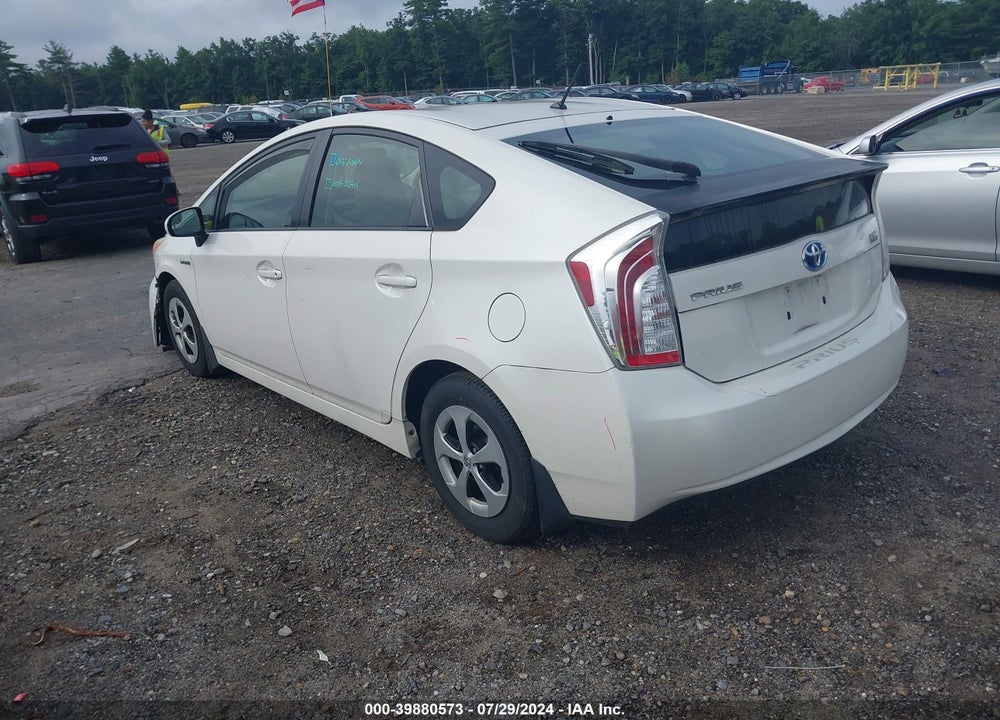 2012 TOYOTA PRIUS TWO VIN: JTDKN3DU9C5515014