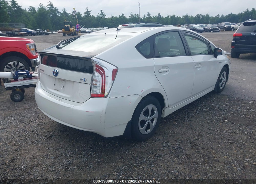 2012 TOYOTA PRIUS TWO VIN: JTDKN3DU9C5515014