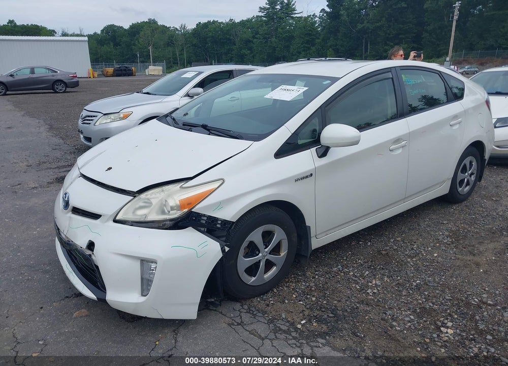 2012 TOYOTA PRIUS TWO VIN: JTDKN3DU9C5515014