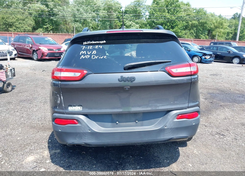2017 JEEP CHEROKEE HIGH ALTITUDE 4X4 VIN: 1C4PJMDB4HW567688