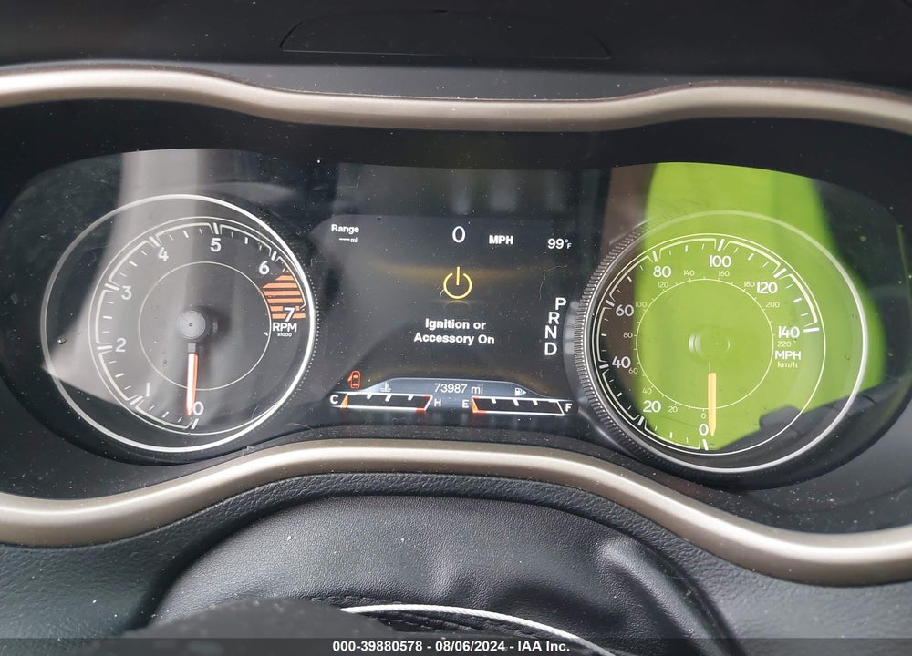 2017 JEEP CHEROKEE HIGH ALTITUDE 4X4 VIN: 1C4PJMDB4HW567688