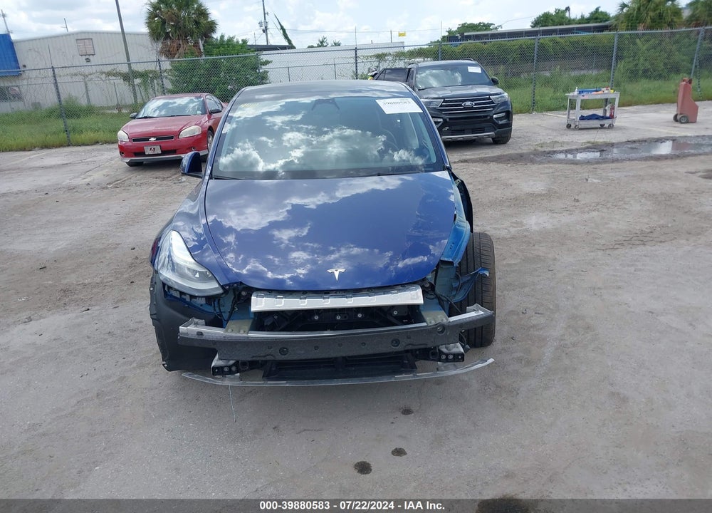 2023 TESLA MODEL Y AWD/PERFORMANCE DUAL MOTOR ALL-WHEEL DRIVE VIN: 7SAYGDEFXPF705745