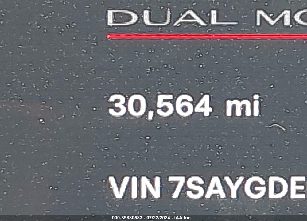 2023 TESLA MODEL Y AWD/PERFORMANCE DUAL MOTOR ALL-WHEEL DRIVE VIN: 7SAYGDEFXPF705745