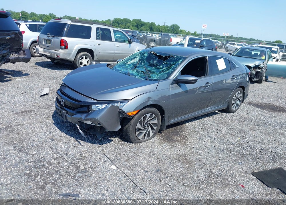 2019 HONDA CIVIC LX VIN: SHHFK7H38KU202745