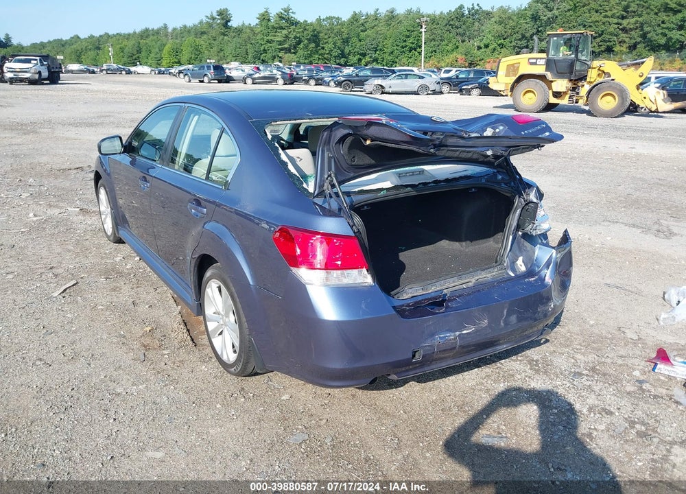 2014 SUBARU LEGACY VIN: 4S3BMBA69E3002668