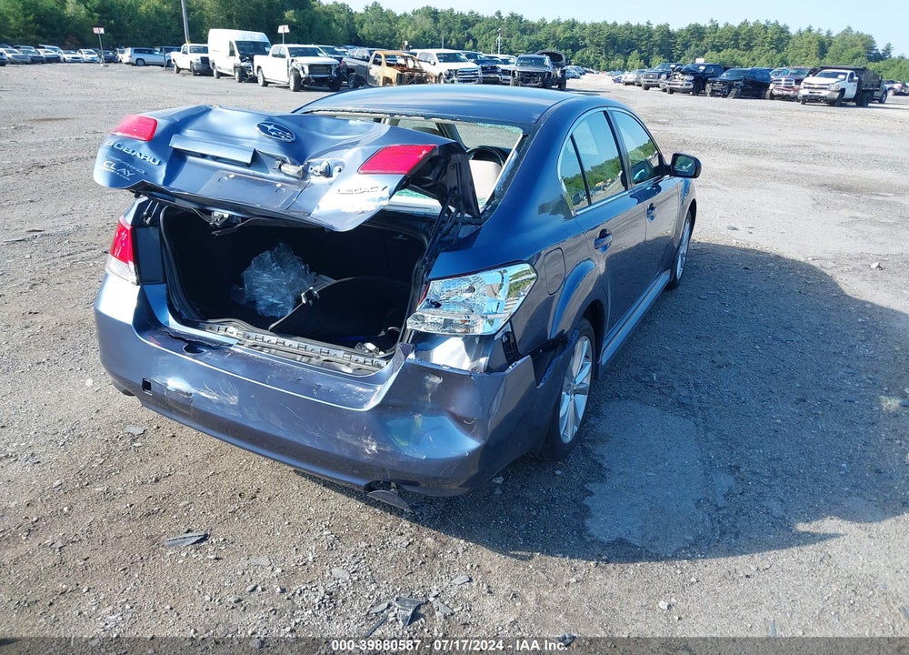 2014 SUBARU LEGACY VIN: 4S3BMBA69E3002668