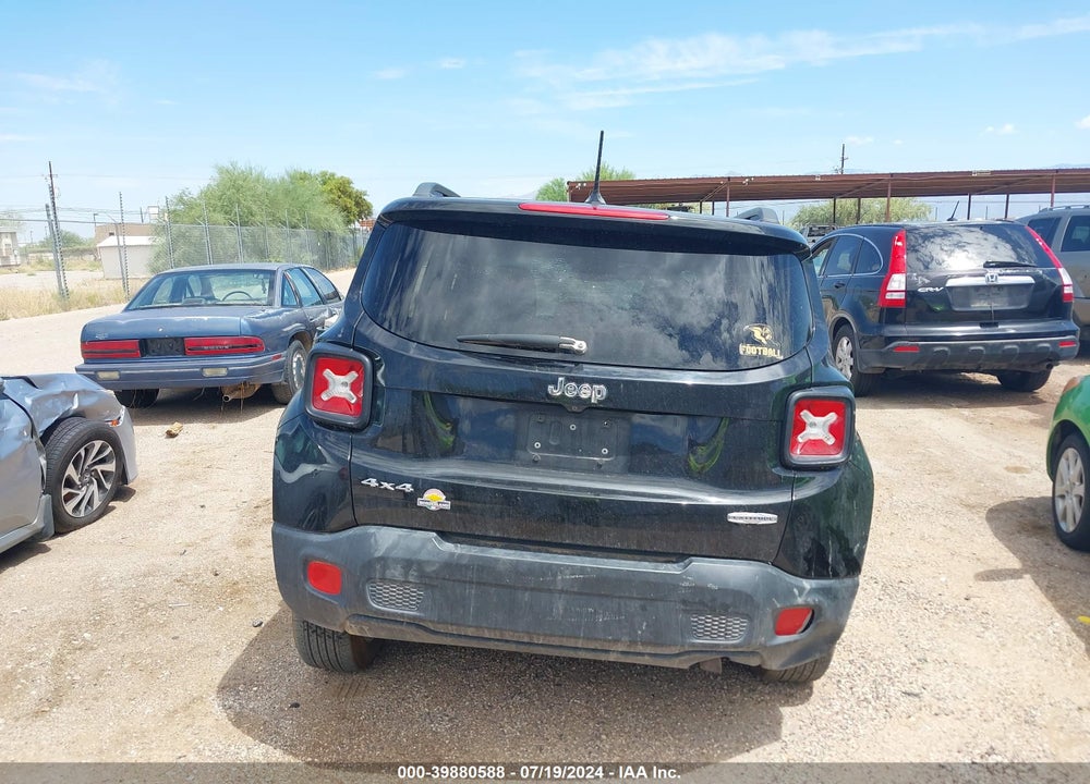 2017 JEEP RENEGADE LATITUDE 4X4 VIN: ZACCJBBB7HPG11976