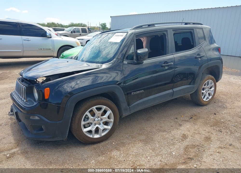 2017 JEEP RENEGADE LATITUDE 4X4 VIN: ZACCJBBB7HPG11976