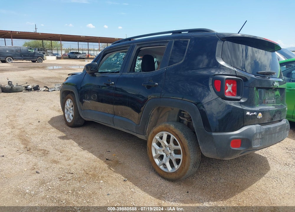 2017 JEEP RENEGADE LATITUDE 4X4 VIN: ZACCJBBB7HPG11976