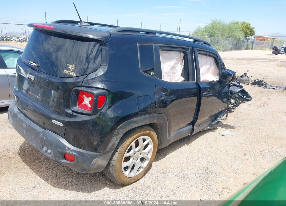 2017 JEEP RENEGADE LATITUDE 4X4 VIN: ZACCJBBB7HPG11976