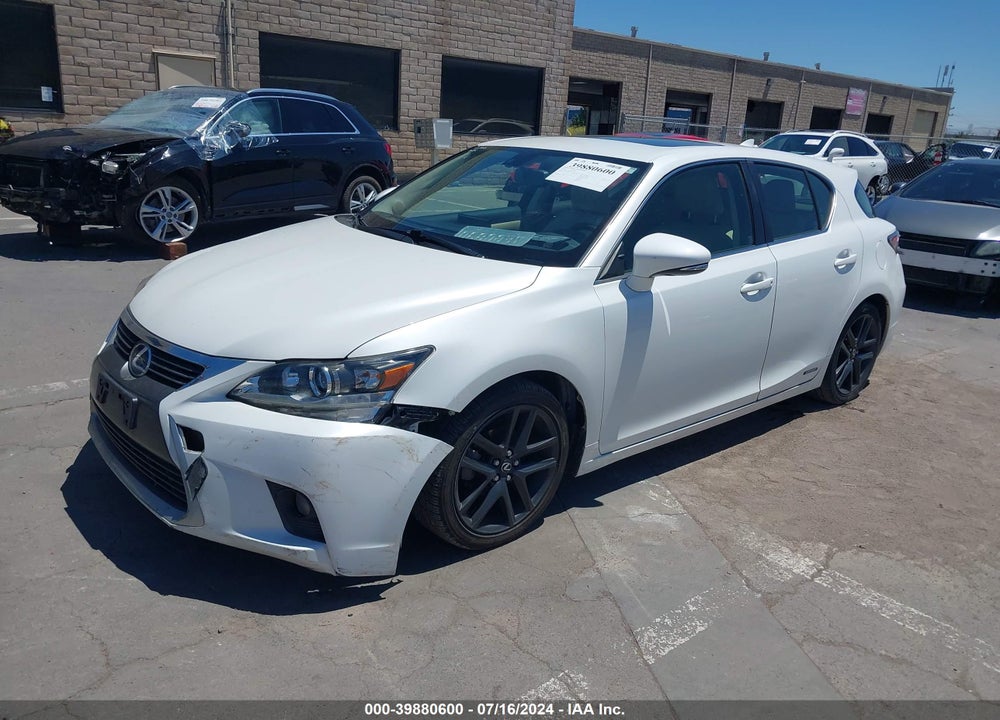 2014 LEXUS CT 200H VIN: JTHKD5BH7E2194078