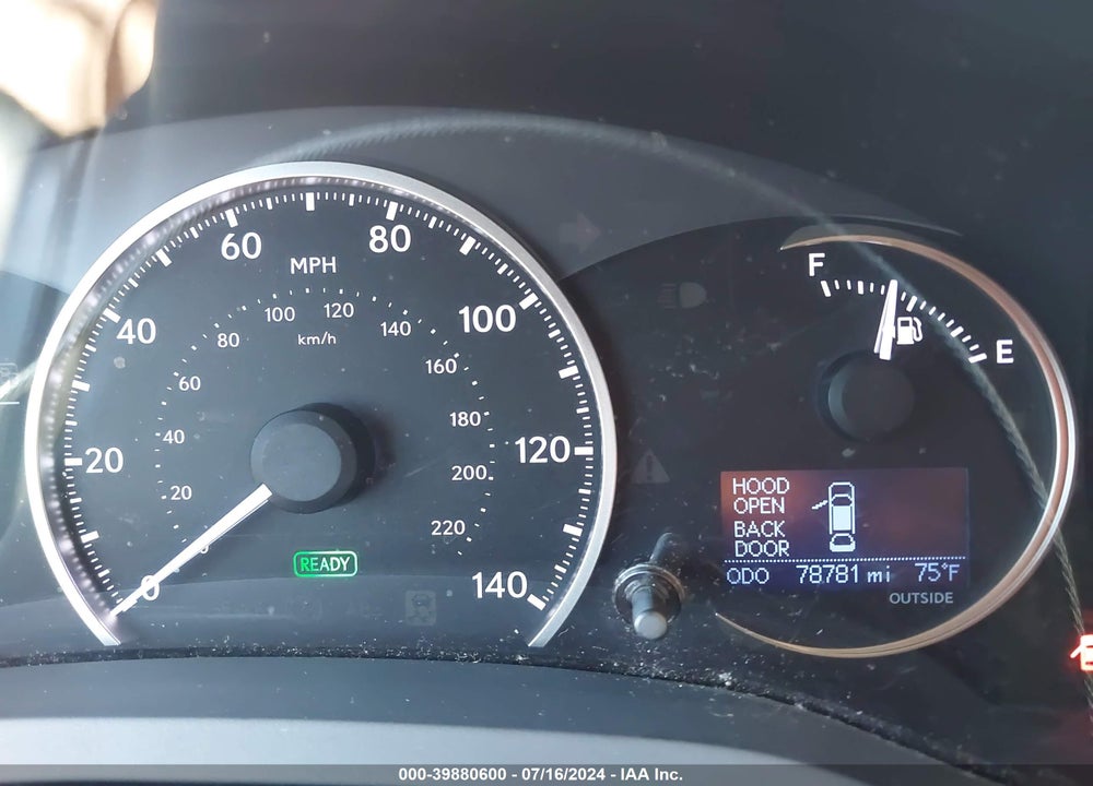 2014 LEXUS CT 200H VIN: JTHKD5BH7E2194078
