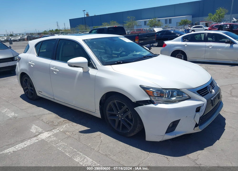 2014 LEXUS CT 200H VIN: JTHKD5BH7E2194078