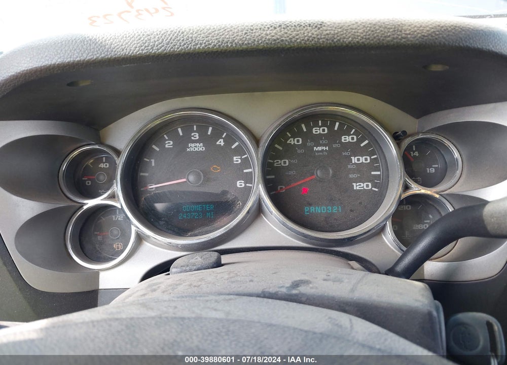 2007 CHEVROLET SILVERADO 1500 LT1 VIN: 3GCEK13M37G523782