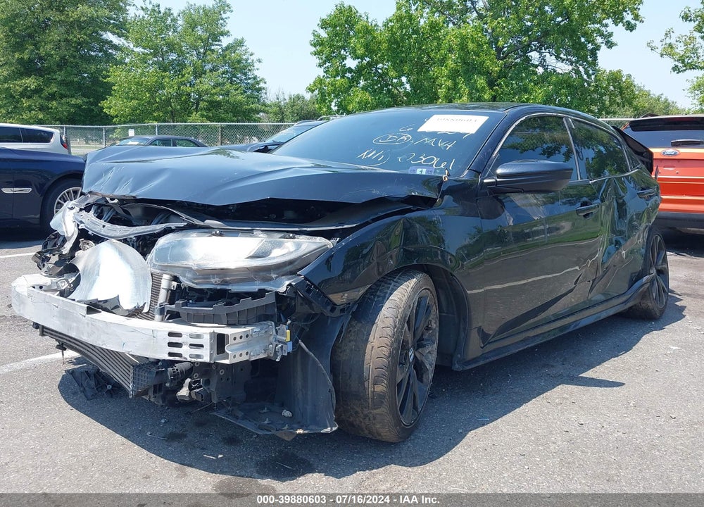 2018 HONDA CIVIC SPORT VIN: SHHFK7G44JU203061