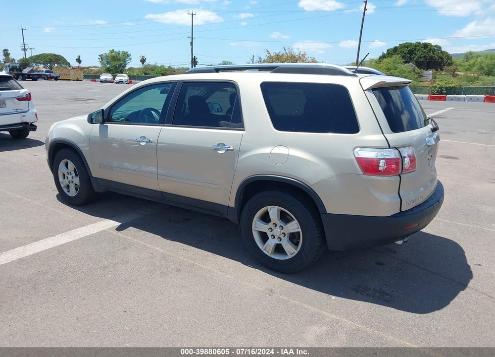 2008 GMC ACADIA SLE-1 VIN: 1GKEV137X8J284818