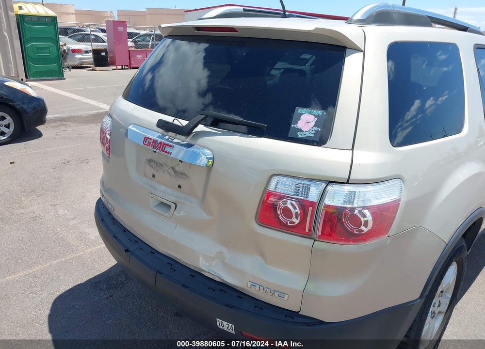 2008 GMC ACADIA SLE-1 VIN: 1GKEV137X8J284818