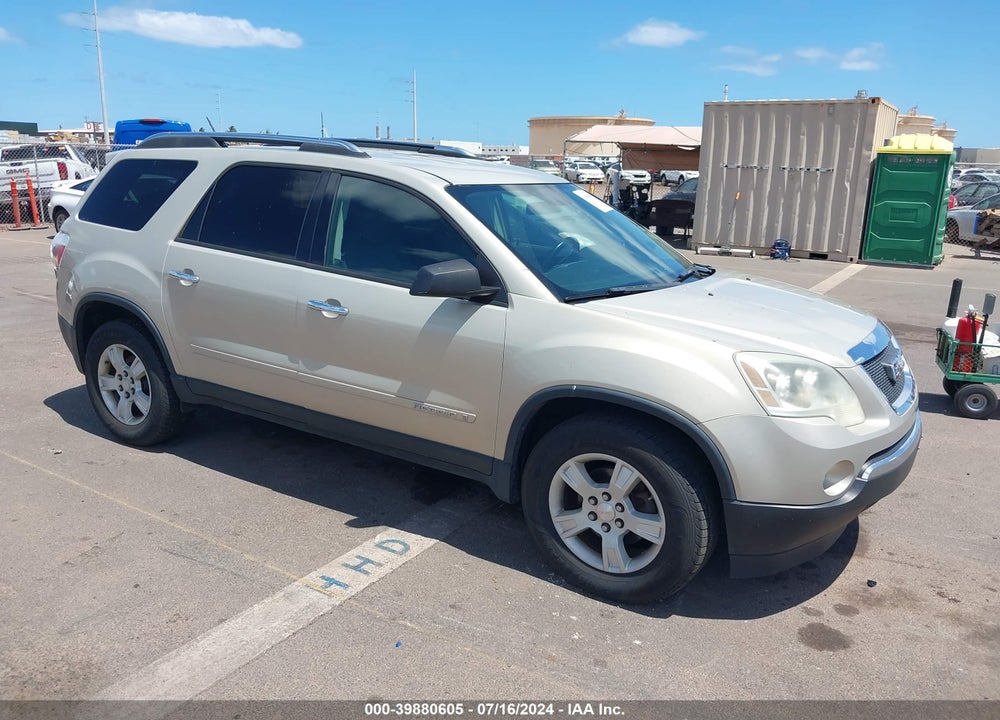 2008 GMC ACADIA SLE-1 VIN: 1GKEV137X8J284818