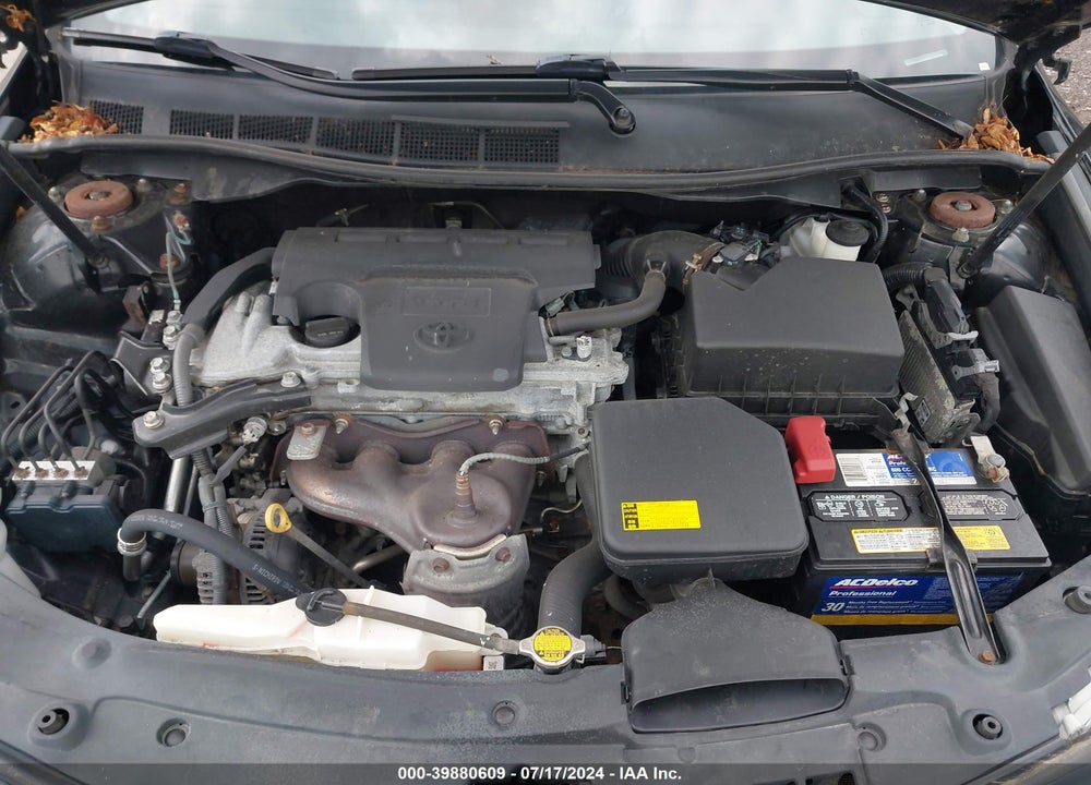 2013 TOYOTA CAMRY SE VIN: 4T1BF1FK9DU257349