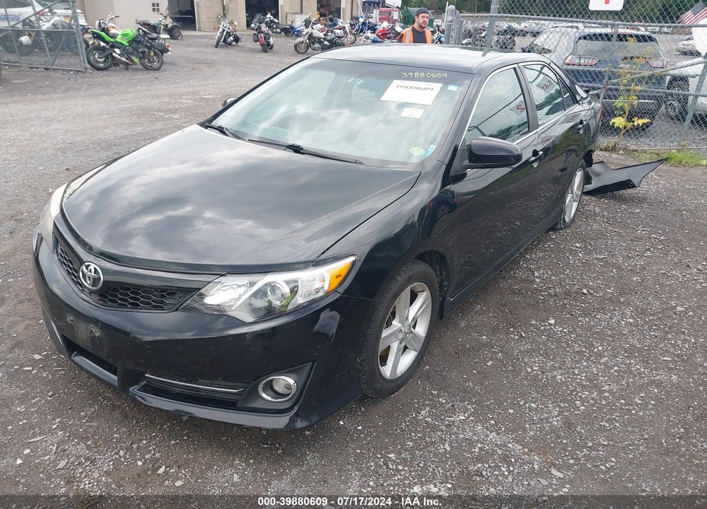 2013 TOYOTA CAMRY SE VIN: 4T1BF1FK9DU257349