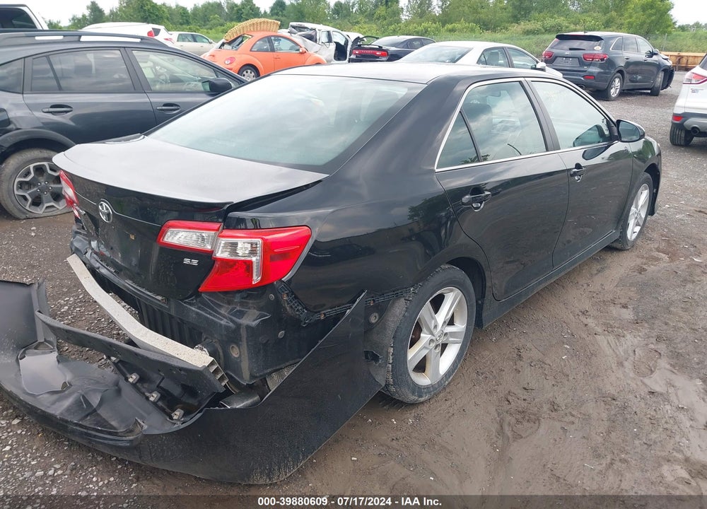 2013 TOYOTA CAMRY SE VIN: 4T1BF1FK9DU257349