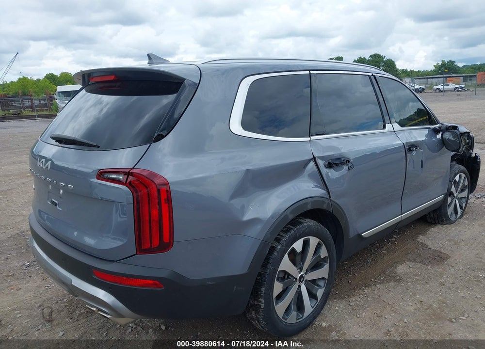 2022 KIA TELLURIDE VIN: 5XYP6DHC0NG236202