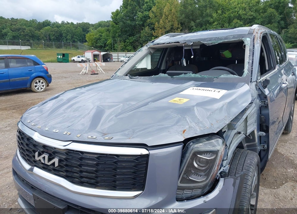 2022 KIA TELLURIDE VIN: 5XYP6DHC0NG236202