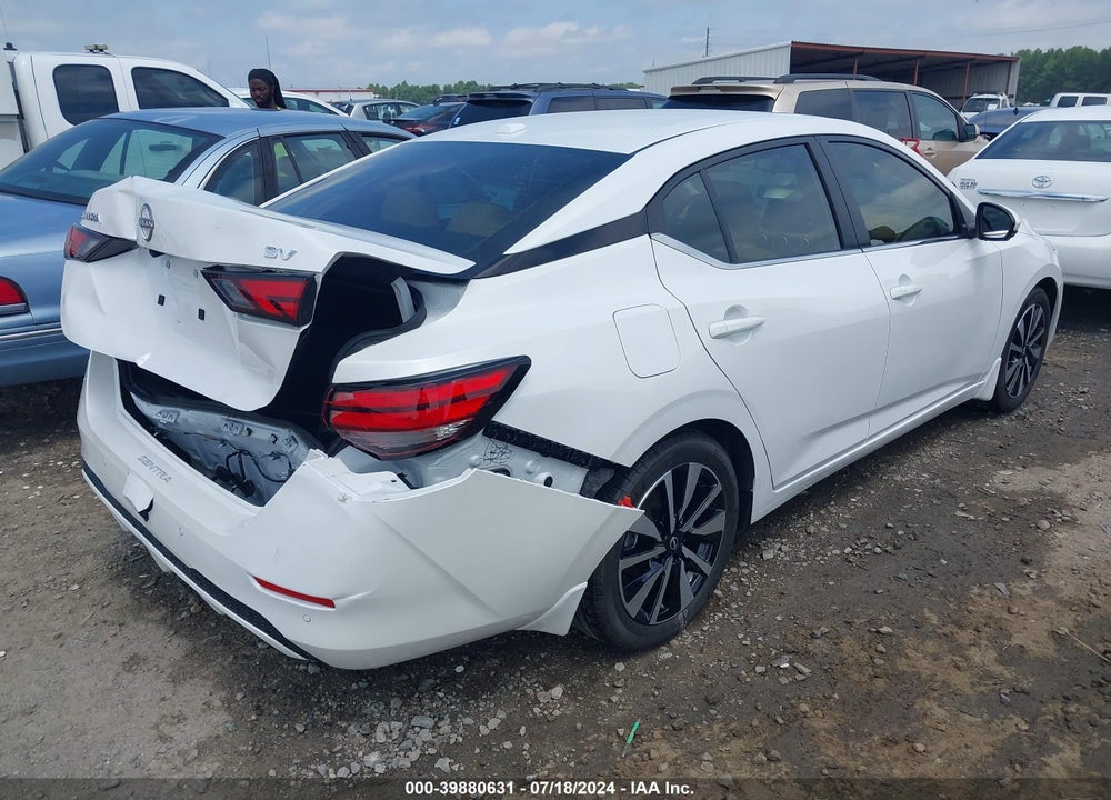 2024 NISSAN SENTRA SV XTRONIC CVT VIN: 3N1AB8CVXRY300655